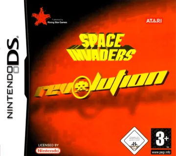 Space Invaders Revolution (USA) (En,Fr,De,Es,It) box cover front